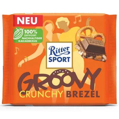 Ritter Sport 100G Groovy Crunchy Brezel /464178/