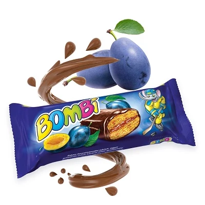 Bombi Star Puszedli 50G Szilva PL