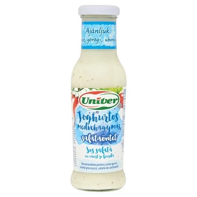 Univer 230G Salátaöntet Joghurtos-Medvehagymás