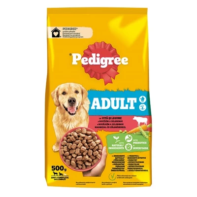 Pedigree Száraz 500G Marha-Zöldség