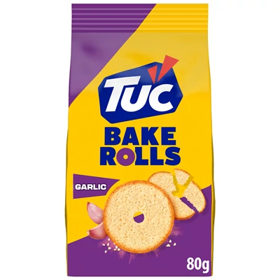 Tuc Bake Rolls Fokhagymás 80G