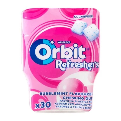 Orbit 67G Refreshers Bottle Bubblemint  (30 Szemes)