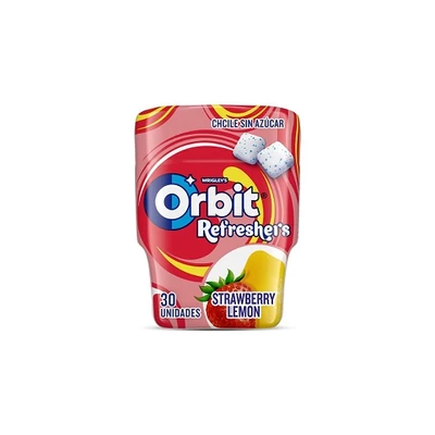 Orbit 67G Refreshers Bottle Strawberry Lemon  (30 Szemes)