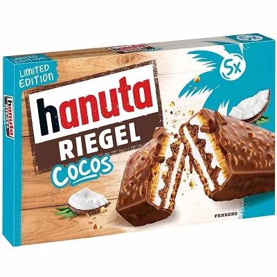 Hanuta Riegel Cocos 172,5G 5Db-os