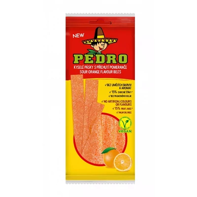 Pedro 80G Belts Sour Orange - Vegán