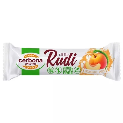 Cerbona Rudi 30G Sárgabarackos Glutén- és Laktózmentes