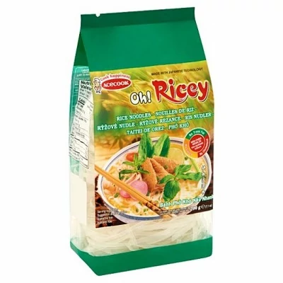 Acecook Oh!Ricey Rizstészta 200G Szélesmetélt