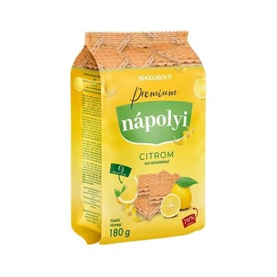 Maxgroup Prémium Nápolyi 180G Citromos