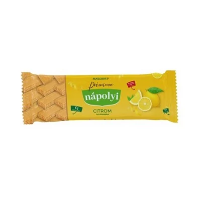 Maxgroup Prémium Nápolyi 110G Citromos