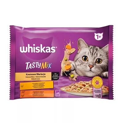 Whiskas Alutas 4-Pack Krémes Klasszikus Válogatás 4*85G