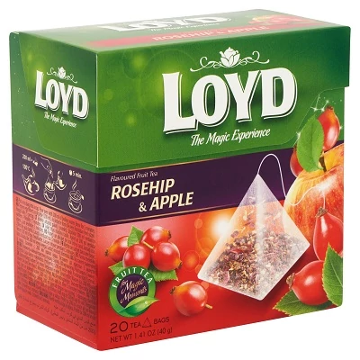 Loyd Piramis tea 20*2G Csipkebogyó-Alma