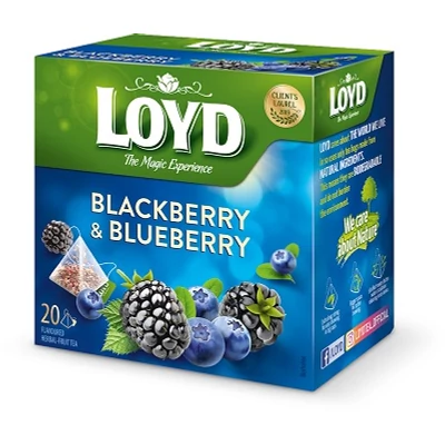 Loyd Piramis tea 20*2G Szeder-Áfonya