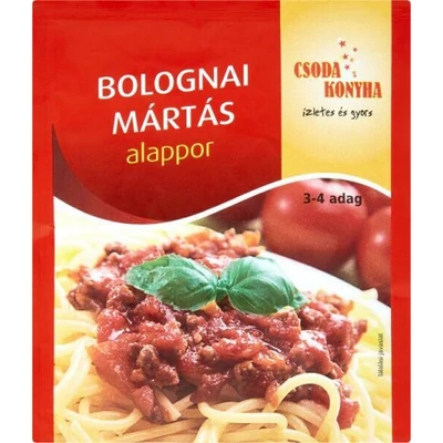 Csoda Konyha 47G Alappor Bolognai Mártás