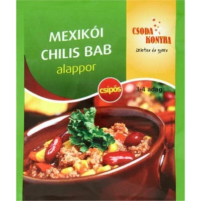 Csoda Konyha 45G Alappor Mexikói Chilis Bab
