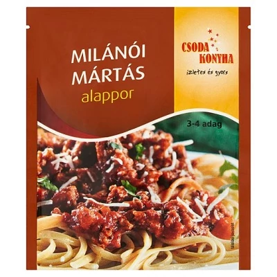 Csoda Konyha 48G Alappor Milánói Mártás