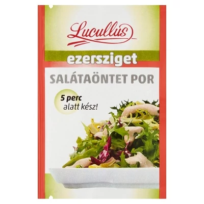 Lucullus 12G Salátaöntet Por Ezersziget