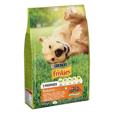 Friskies Száraz Kutyaeledel 500G Balance Csirke-Zöldség