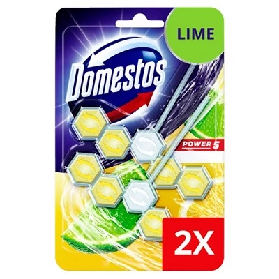Domestos Power5 Golyós Lime 2x55g