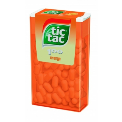 Tic-Tac narancs ízű cukordrazsé 49G