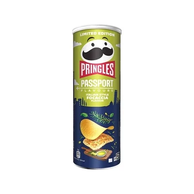 Pringles 165G Passport Focaccia