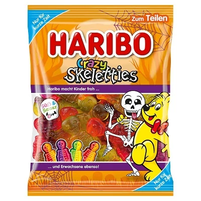 Haribo 160G Crazy Skeletties