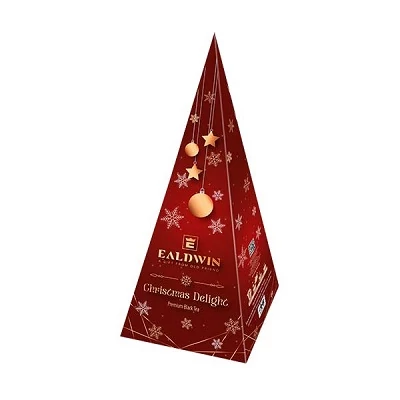 Ealdwin 30G Xmas Pyramid Red - Fekete Tea
