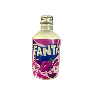 Fanta 300ML Metal Bottle Grape (13860)