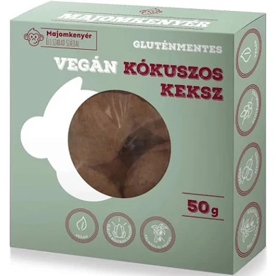 Majomkenyér Keksz Kókuszos Vegán 50G