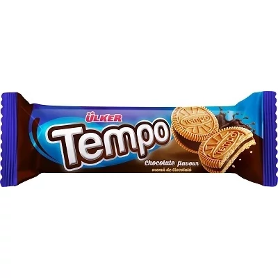 Ülker Tempo 61G Vaníliás Keksz Kakaós Krémmel  PLTE0012