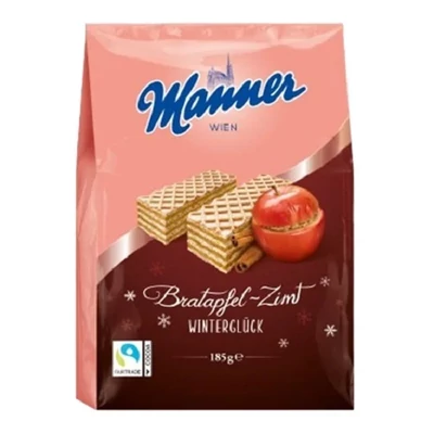 Manner 185G Sült Almás-Fahéjas Téli Ostya 