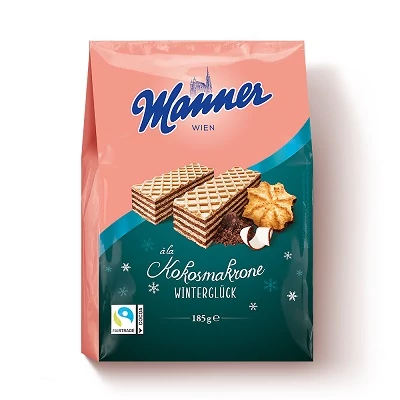 Manner 185G Kókuszcsók ízű Ostya 