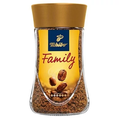 Tchibo Eduscho Family 100G Instant Üveges