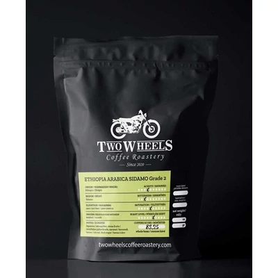 Two Wheels Ethiopia Arabica Pörkölt Szemes Kávé 250G