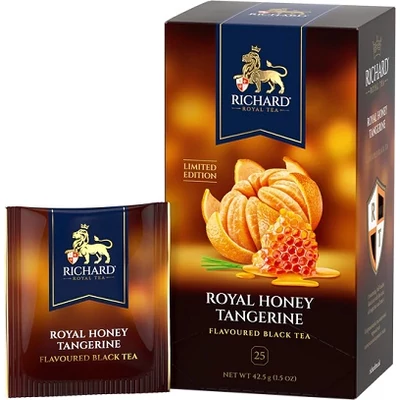 Richard Royal 42,5G "Honey Tangerine" Fekete Tea