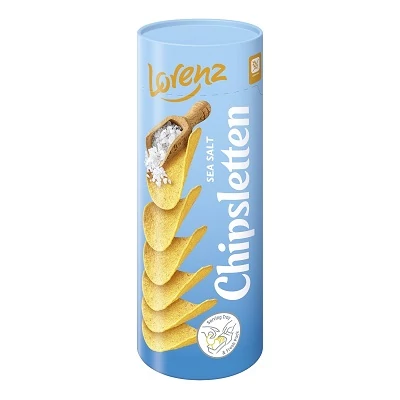 Lorenz Chipsletten SEA SALT 100G  LZCL0001