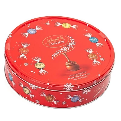 Lindt Lindor 450G Fémdobozos Válogatás LNPR1993