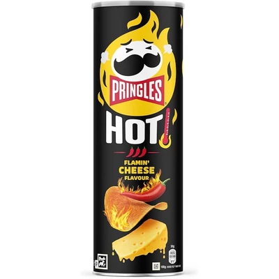 Pringles 160G Hot Flamin Cheese