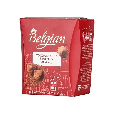 Belgian 200G Cocoa Truffles Original Red BPPR1912