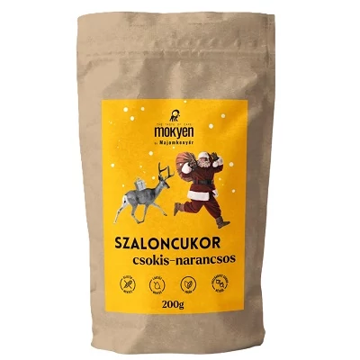 Szaloncukor 200G Mokyen Csokis-Narancsos (Glutén, Laktózmentes)