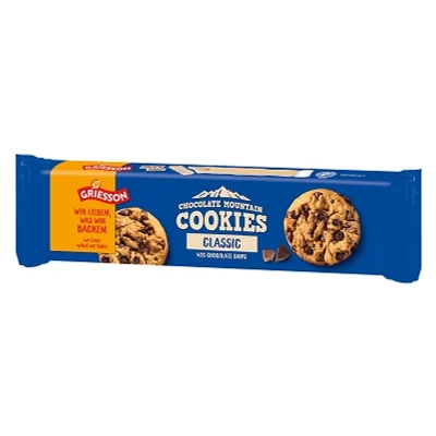 Griesson 150G Cookies Classic Csokidarabos Vegán Keksz