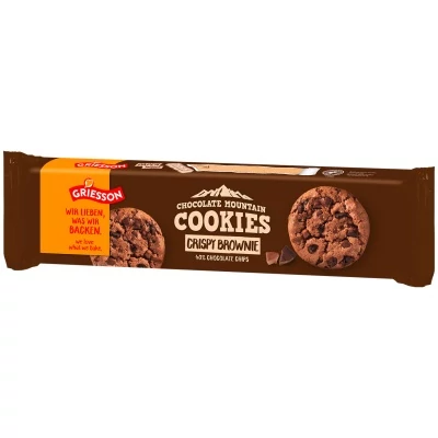 Griesson 150G Cookies Ropogós Brownie Vegán Keksz