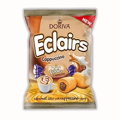 Eclairs 1KG Kávés Töltött Tejkaramella