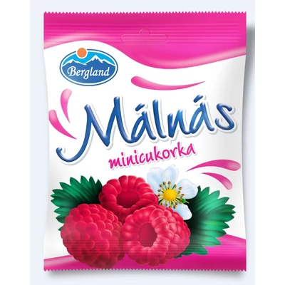 Bergland Mini Cukor 70G Málna