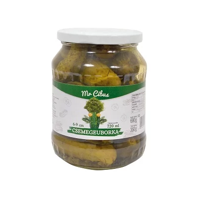 Mr Cibus Csemege Uborka 6-9 CM  680G