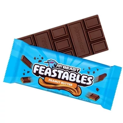 Mr. Beast Tejcsokoládé Mogyoróvajjal 60G