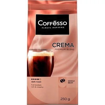 Coffesso Crema 250G Pörkölt Szemes Kávé