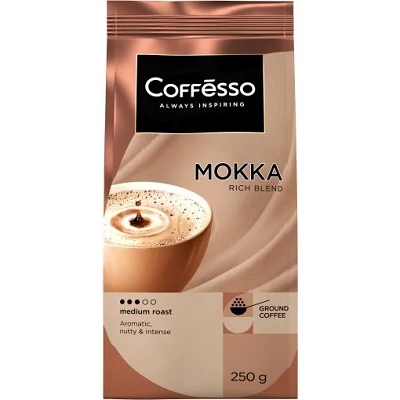 Coffesso Mokka 250G Pörkölt Örölt Kávé