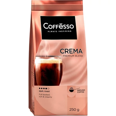 Coffesso Crema 250G Pörkölt Örölt Kávé