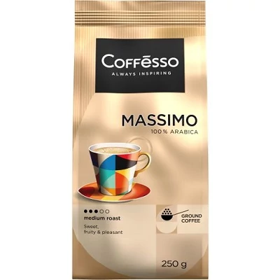 Coffesso Massimo 250G Pörkölt Örölt Kávé