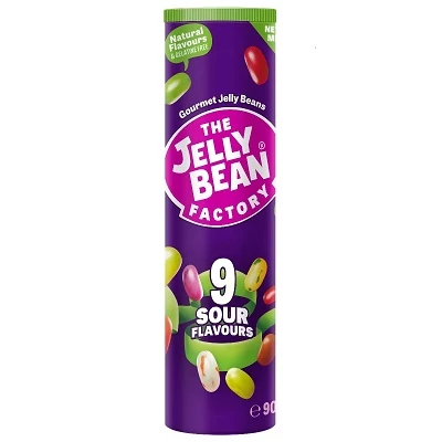 Jelly Bean 90G 9 Sour Flavours Tube Gumicukor CLJB0008